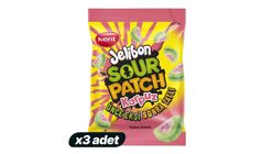 3x Jelibon Sour Patch Watermelon Candy 80 g Bundle