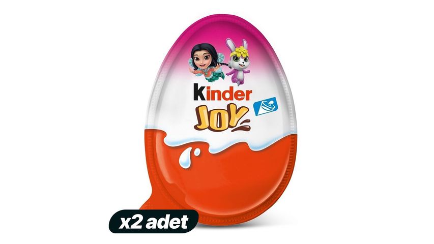 2x Kinder Joy Girl 20 g Bundle