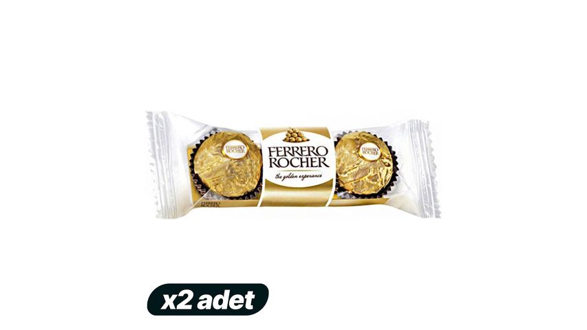 2'li Ferrero Rocher Çikolata Paketi