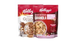 Kellogg's No Added Sugar Cocoa & Almond & Cranberry, Pumpkin Seed & Hazelnut Granola Bundle