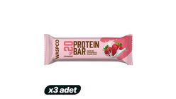 3'lü Waspco Çilek Aromalı Protein Bar 40 g Paketi