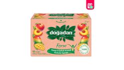 Doğadan Mango & Peach Flavored Form Tea with Avocado Leaf 18 Bags