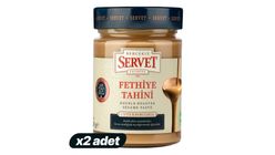 2'li Servet Şekerleme Çifte Kavrulmuş Fethiye Tahini 300 g Paketi