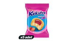 5'li Ülker Kekstra Jölebol Çilekli Kek Paketi
