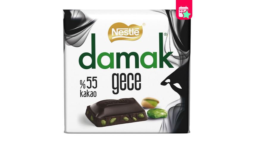 Nestlé Damak Night Pistachio Dark Chocolate 60 g