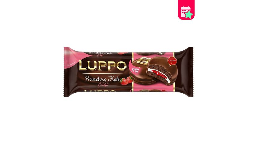 Luppo Strawberry Sandwich Cake 182 g