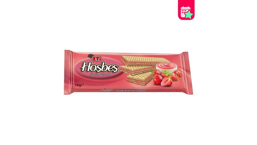 Eti Hoşbeş Strawberry Cream Wafer 142 g