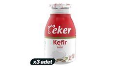 3x Eker Plain Kefir 200 ml Bundle