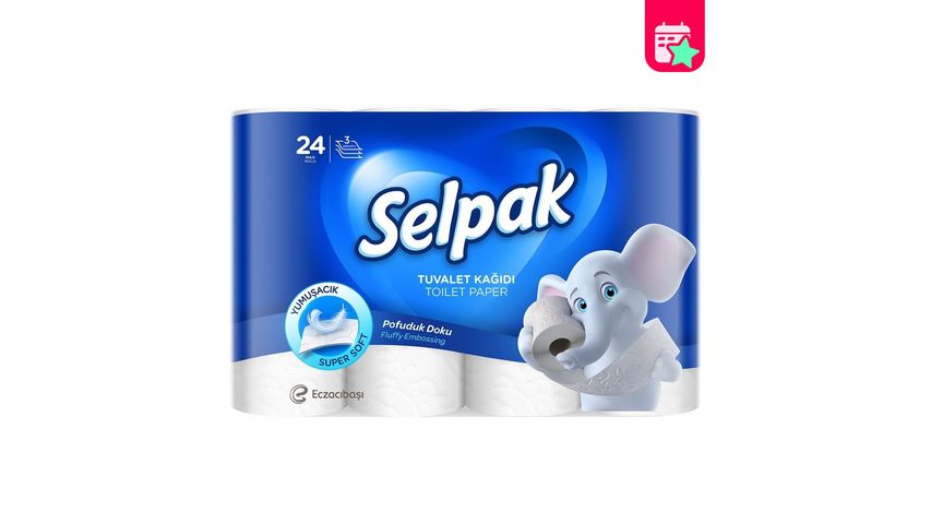 Selpak ® Soft Toilet Paper 24 pcs