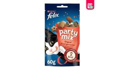 Felix Party Mix Mixed Grill Flavors Cat Treat 60 g