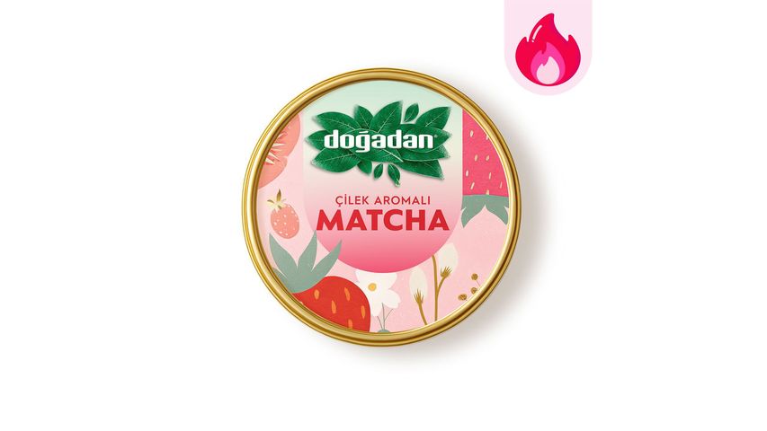 Doğadan Strawberry-Flavored Matcha 25 g