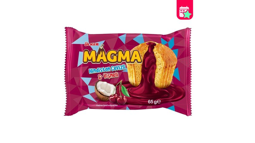 Ülker Dankek Magma Coconut & Cherry Cake 65 g