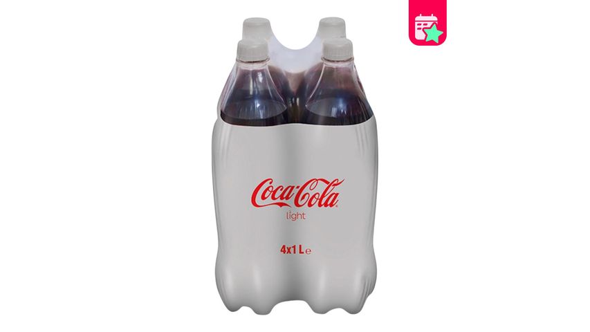 Coca-Cola Light 4 x 1 L