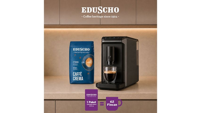 Eduscho Caffe Crema Strong Bean Coffee 500 g