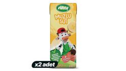 2'li Sütaş D Vitaminli Muzlu Süt 200 ml Paketi