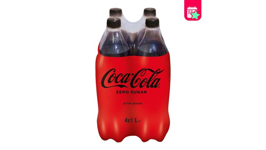 Coca-Cola Zero Sugar 4 x 1 L