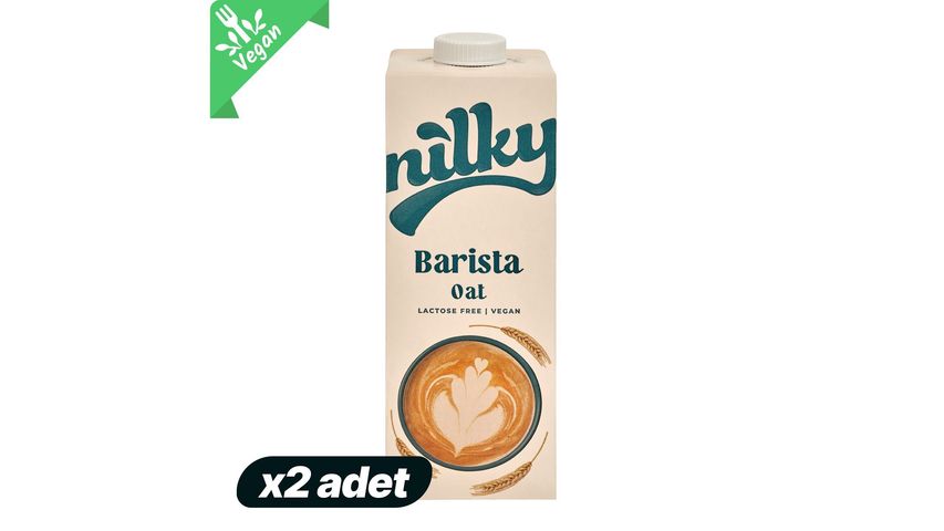 2'li Nilky Barista Yulaf 1 L Paketi