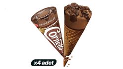 4x Algida Cornetto Classico Chocolate 125 ml Bundle