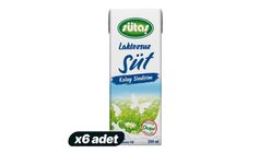6x Sütaş Lactose-Free Milk 200 ml Bundle