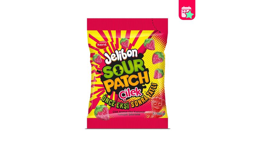 Jelibon Sour Patch Kids Strawberry Flavored Candy 160 g