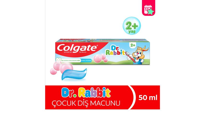 Colgate Dr. Rabbit Bubblegum Children's Toothpaste 50 ml