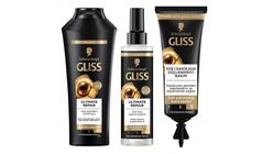 Gliss Serum Deep Repair 3-Step Intensive Repair & Strengthening Hair Care Set Bundle