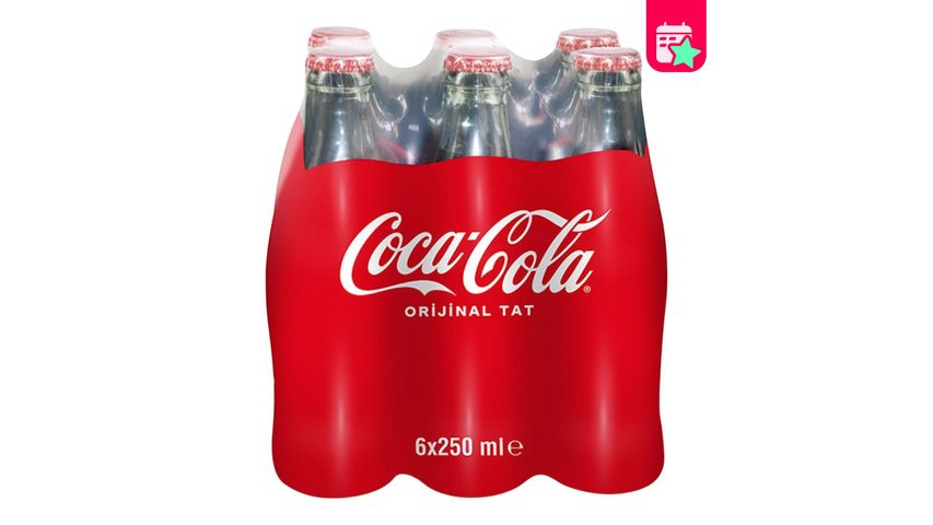 Coca-Cola Bottle 6 x 250 ml