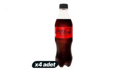 4'lü Coca-Cola Zero Sugar Pet Şişe 450 ml