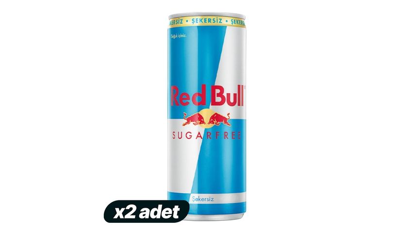 2x Red Bull Sugar Free Energy Drink 250 ml Bundle