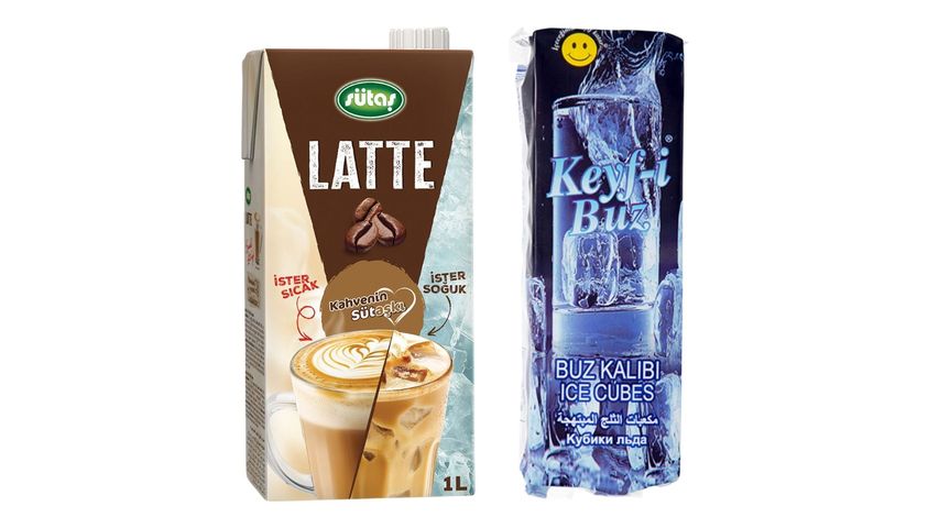 Sütaş Latte 1 L & Ice Pack Bundle