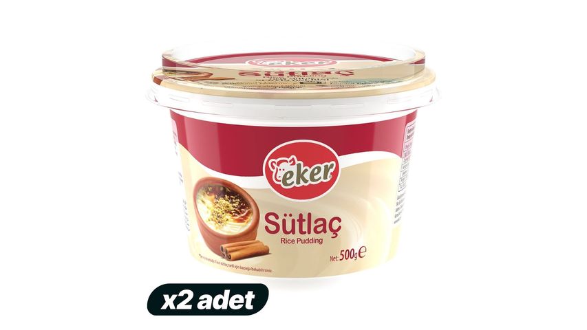 2'li Eker Sütlaç 500 g Paketi