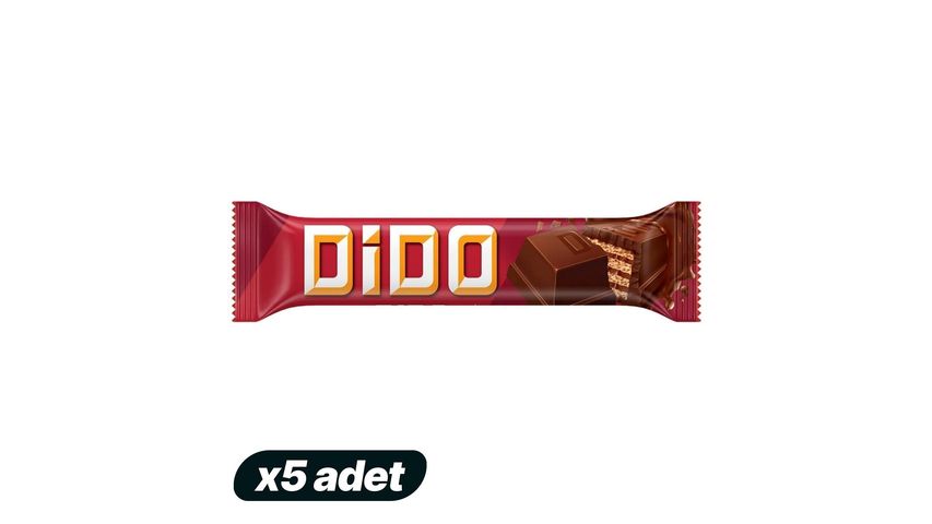 5'li Ülker Dido Sütlü Çikolatalı Gofret Paketi