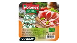 2x Polonez Mini Flavor Turkey Pistachio Salami 50 g Bundle