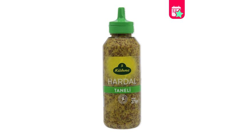 Kühne Grainy Mustard Pet Bottle 275 ml