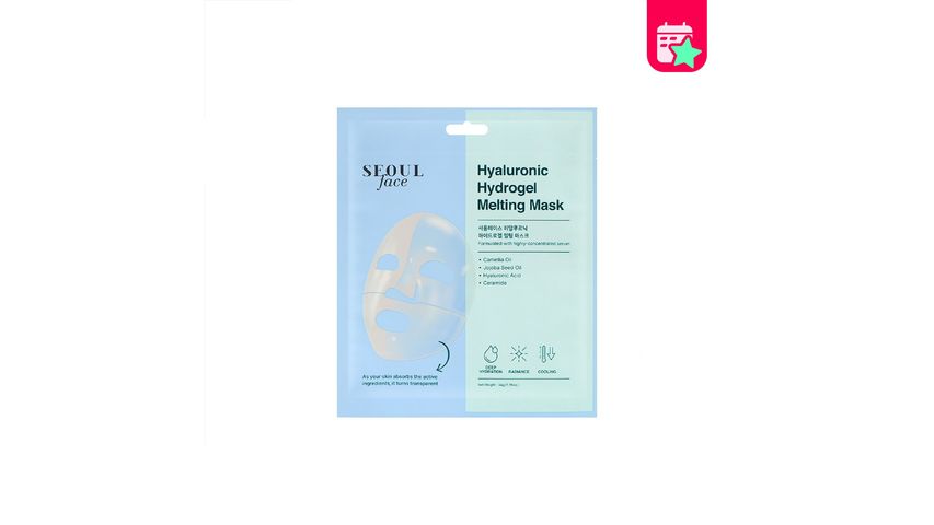 Dermal Korea Seoulface Hyaluronic Hydrogel Melting Face Mask 34 g