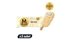 3x Algida Magnum White Bundle