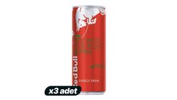 3x Red Bull Energy Drink Watermelon 250 ml Bundle