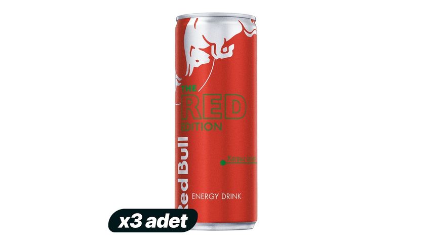 3x Red Bull Energy Drink Watermelon 250 ml Bundle