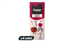 4'lü Cappy Visne Meyve Suyu 200 ml Paketi
