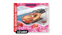 2'li Danone Disney Çilekli Süt 6 x 180 ml Paketi