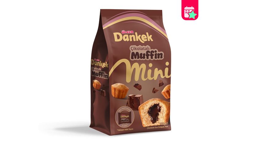 Ülker Dankek Mini Chocolate Muffin Cake 135 g