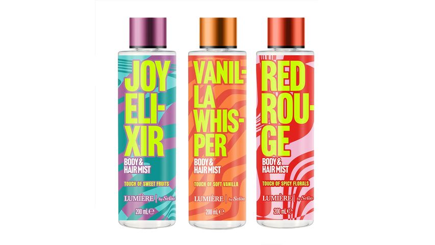 Lumiere Vücut Spreyi 200 ml 3'lü Karma Set Paketi