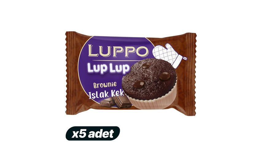 5'li Luppo Brownie Islak Kek Paketi