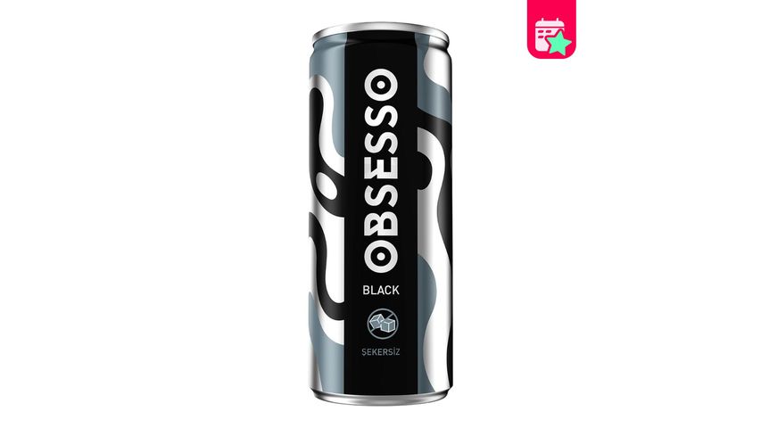 Obsesso OBSESSO Iced Coffee Black Sugar-Free 250 ml