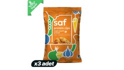 3x Saf Nutrition Vegan Cheese Flavored Protein Chips 50 g Bundle