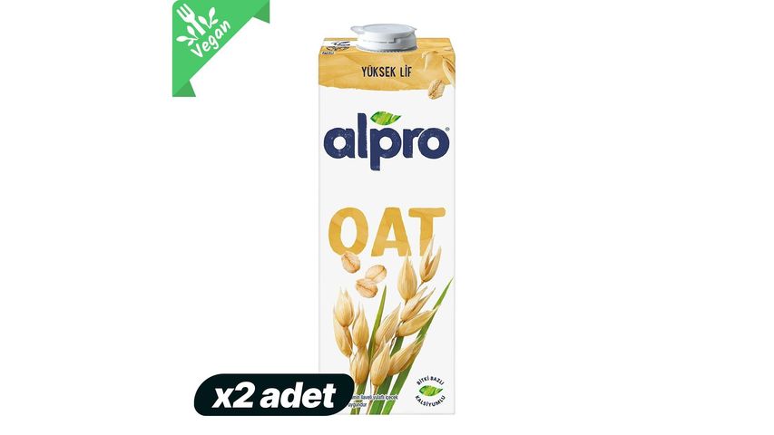 2x Alpro Oat Drink 1 L Bundle