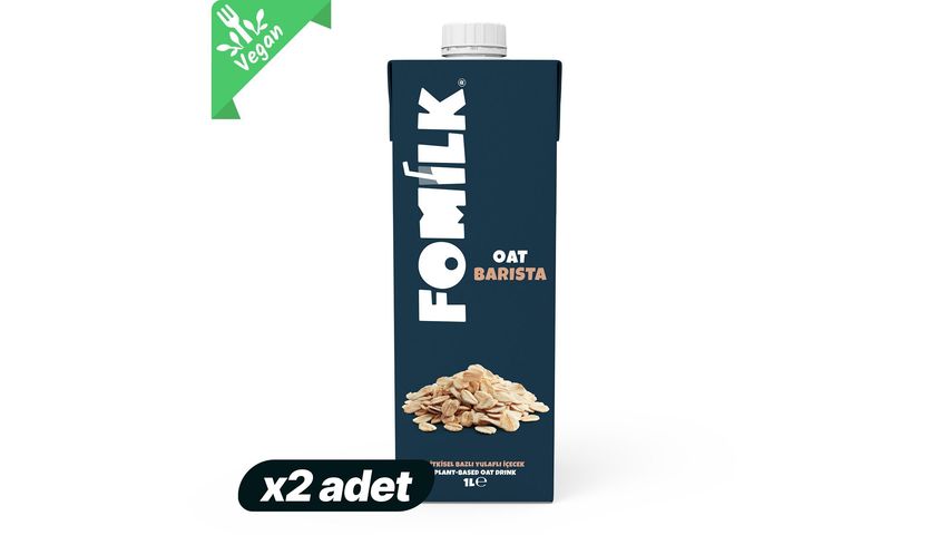 2x Fomilk Oat Barista 1 L Bundle