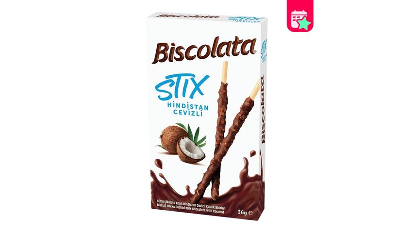 Biscolata Stix Coconut Biscuits 36 g