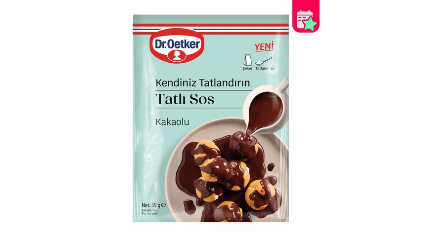 Dr. Oetker Sweeten to Your Taste Cocoa Dessert Sauce 39 g