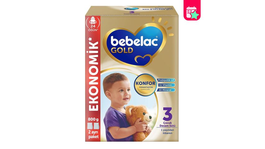 Bebelac Gold Comfort 3 Growing-Up Milk 1 Year+ 800 g